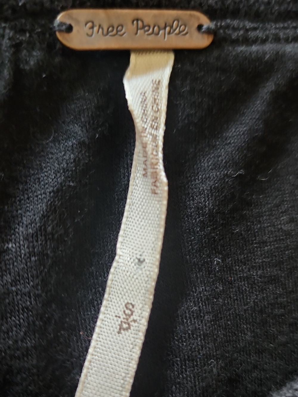 Free People Black Sweater